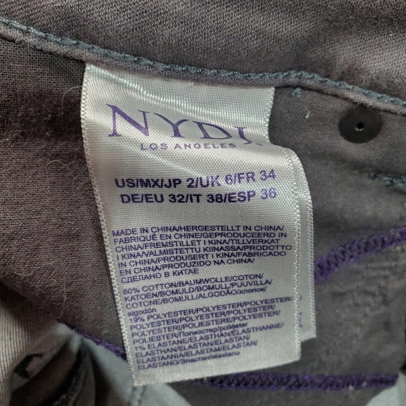NYDJ Ami Skinny Legging Jegging Size 2 - Picture 11 of 13